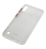 Funda rígida combinada de colores para Samsung Galaxy A10 Transparente