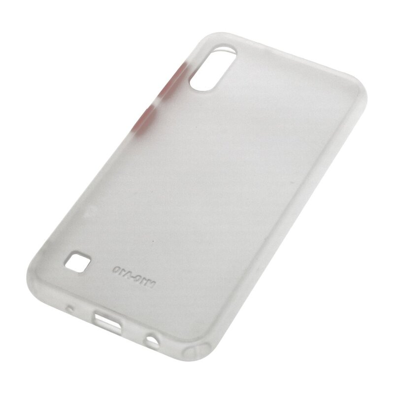 Funda rígida combinada de colores para Samsung Galaxy A10 Transparente