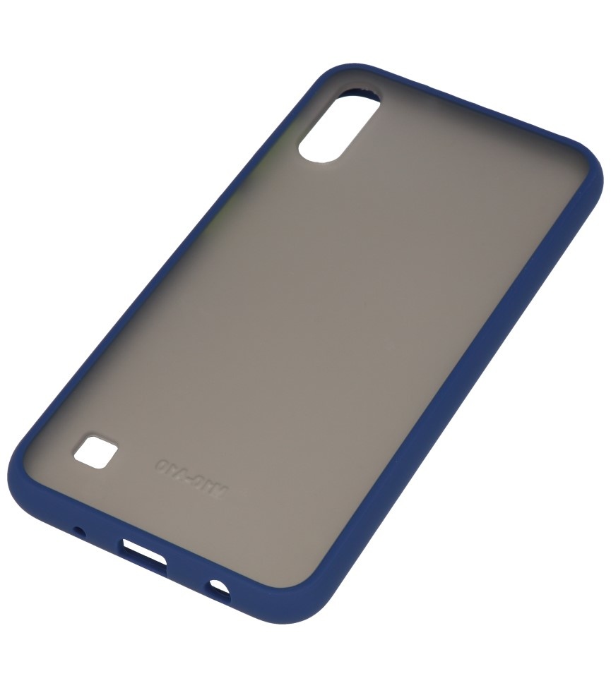 Kleurcombinatie Hard Case voor Samsung Galaxy A10 Blauw