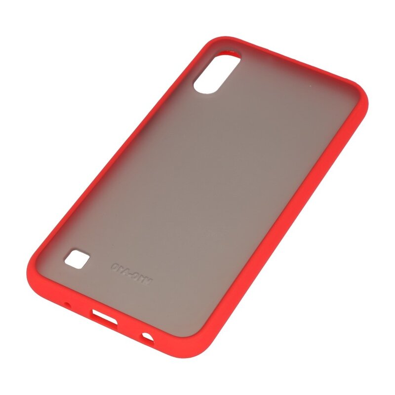 Kleurcombinatie Hard Case voor Samsung Galaxy A10 Rood