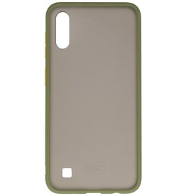 Combinazione di colori Custodia rigida per Samsung Galaxy A10 verde