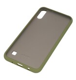 Color combination Hard Case for Samsung Galaxy A10 Green
