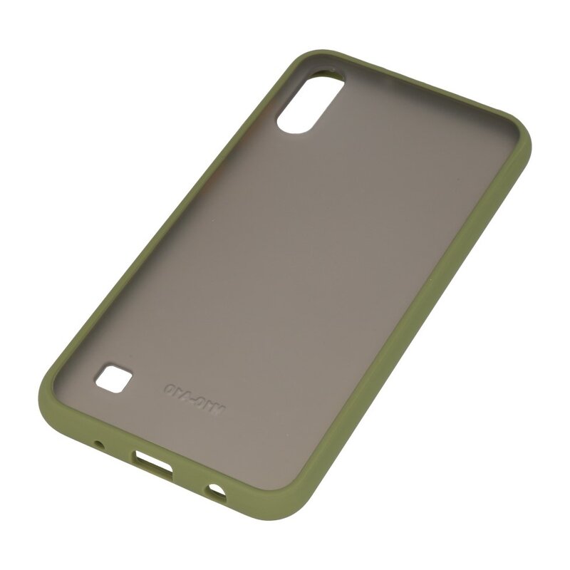 Color combination Hard Case for Samsung Galaxy A10 Green