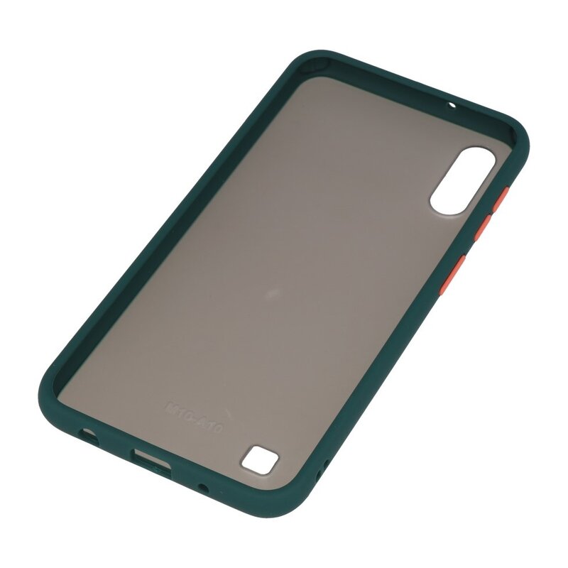 Kleurcombinatie Hard Case voor Samsung Galaxy A10 Danker Groen