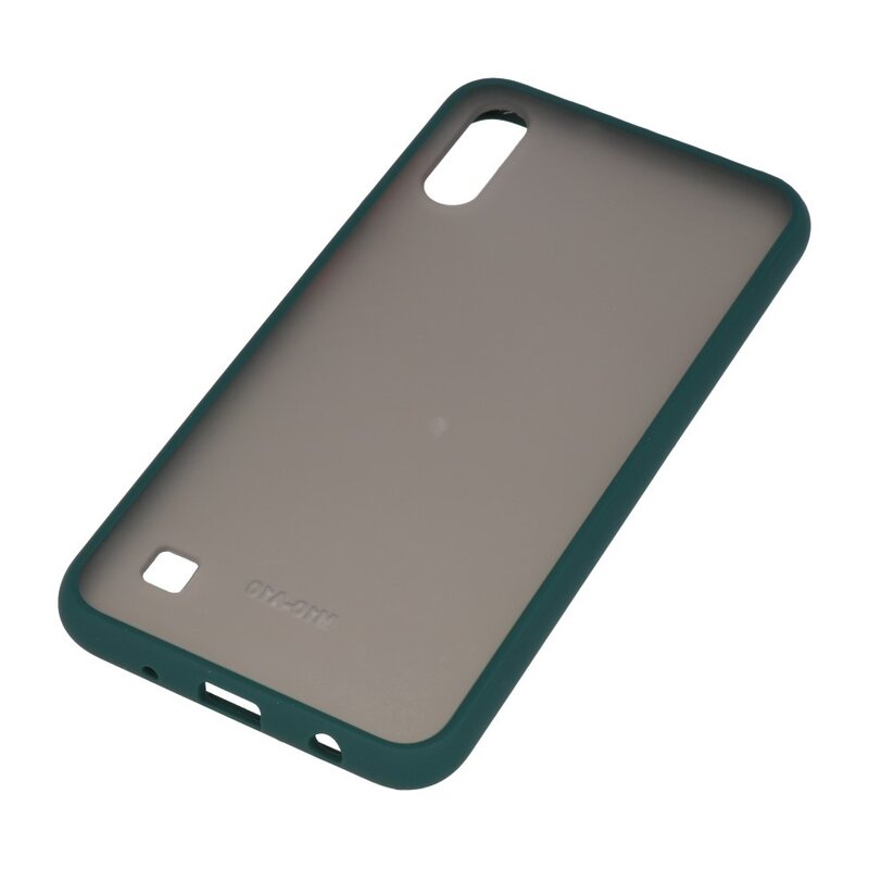 Kleurcombinatie Hard Case voor Samsung Galaxy A10 Danker Groen