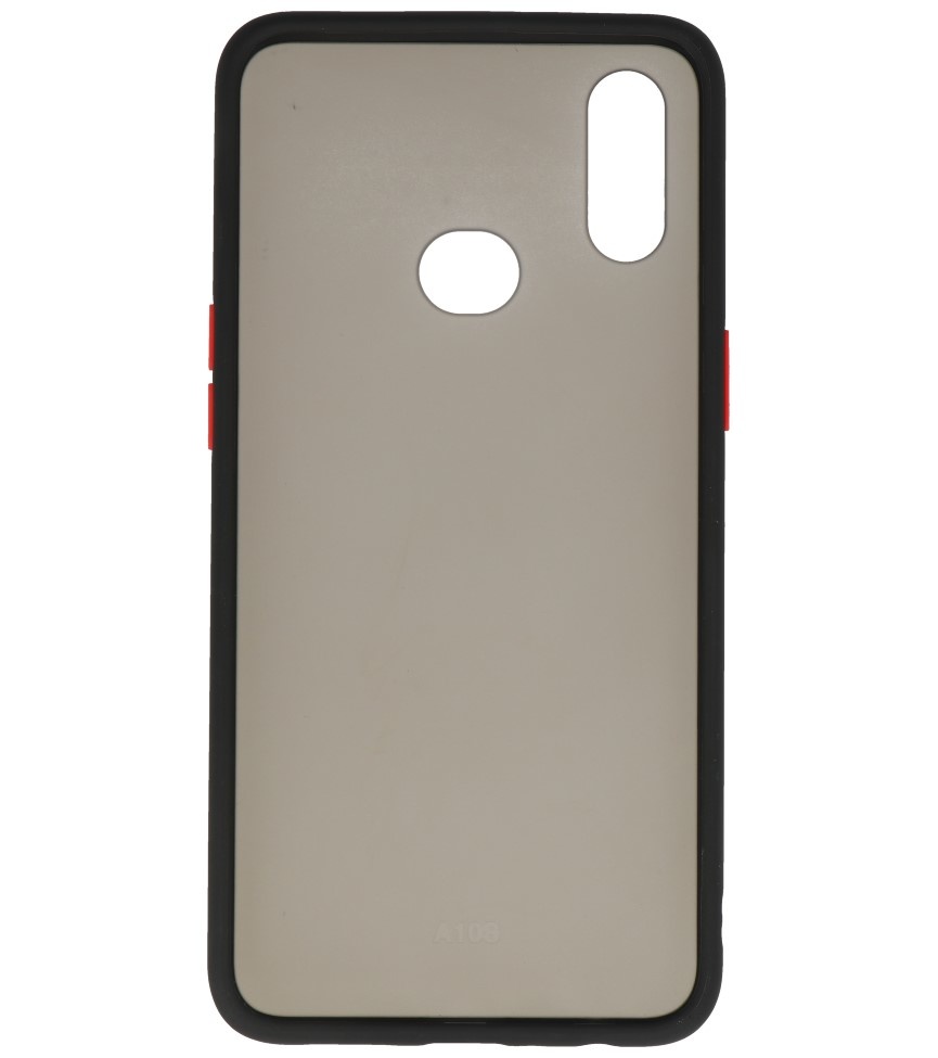 Kleurcombinatie Hard Case voor Samsung Galaxy A10s Zwart