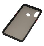 Funda dura combinada de colores para Samsung Galaxy A10s Negro