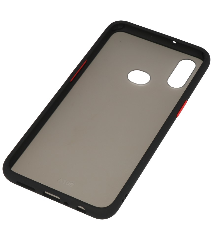 Kleurcombinatie Hard Case voor Samsung Galaxy A10s Zwart