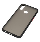 Funda dura combinada de colores para Samsung Galaxy A10s Negro