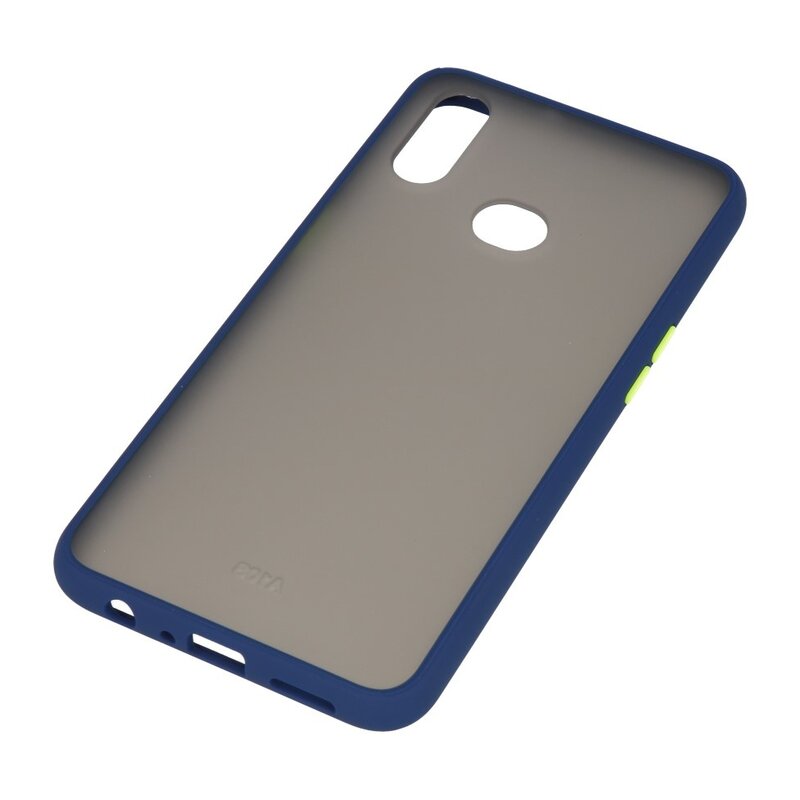 Kleurcombinatie Hard Case voor Samsung Galaxy A10s Blauw