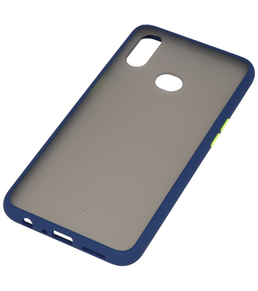 Kleurcombinatie Hard Case voor Samsung Galaxy A10s Blauw