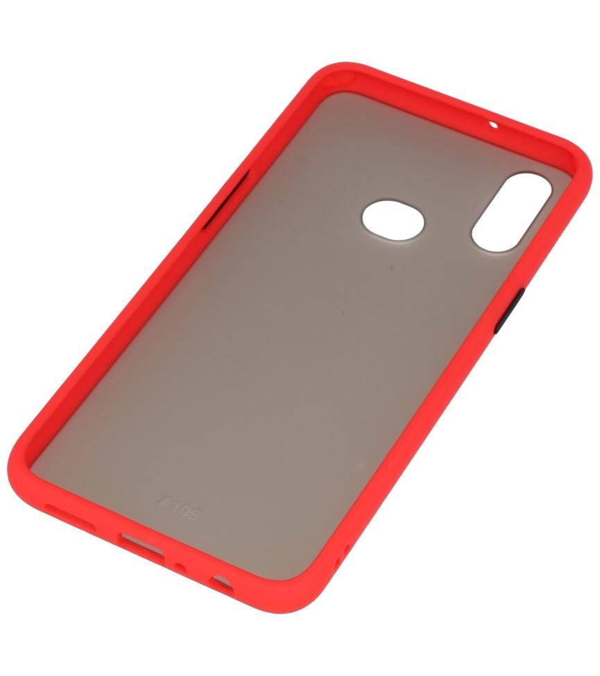 Color combination Hard Case for Samsung Galaxy A10s Red