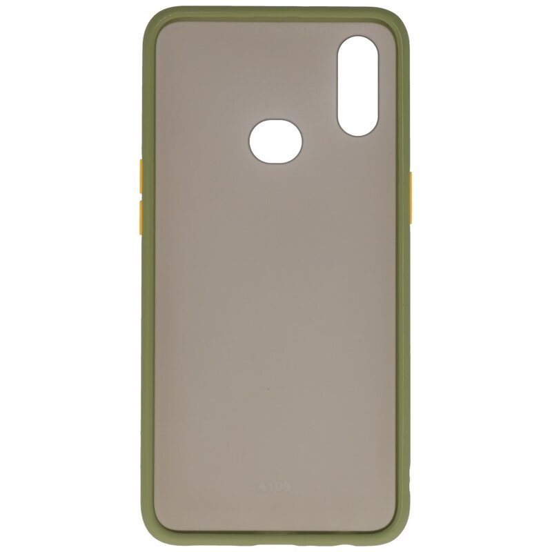 Color combination Hard Case for Samsung Galaxy A10s Green