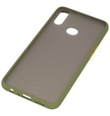 Color combination Hard Case for Samsung Galaxy A10s Green