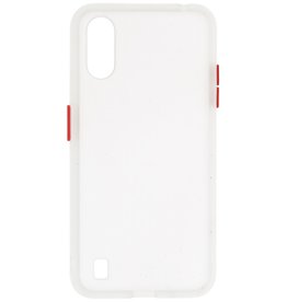 Farbkombination Hard Case für Samsung Galaxy A01 Transparent