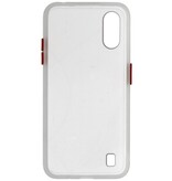 Farvekombination Hård taske til Samsung Galaxy A01 Transparent