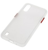 Farbkombination Hard Case für Samsung Galaxy A01 Transparent