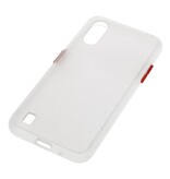 Kleurcombinatie Hard Case voor Samsung Galaxy A01 Transparant