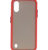 Farbkombination Hard Case für Samsung Galaxy A01 Red