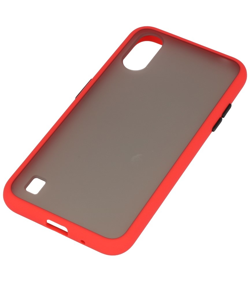 Farbkombination Hard Case für Samsung Galaxy A01 Red