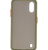 Kleurcombinatie Hard Case voor Samsung Galaxy A01 Groen