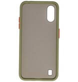 Farvekombination Hård taske til Samsung Galaxy A01 Green