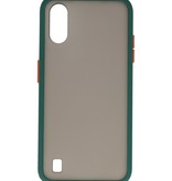 Farbkombination Hard Case für Samsung Galaxy A01 Dunkelgrün