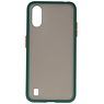 Kleurcombinatie Hard Case voor Samsung Galaxy A01 Donker Groen