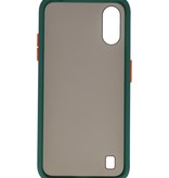 Farbkombination Hard Case für Samsung Galaxy A01 Dunkelgrün