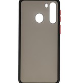 Farbkombination Hard Case für Samsung Galaxy A21 Schwarz