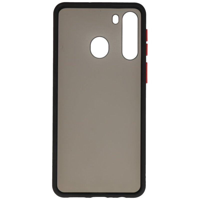 Color combination Hard Case for Samsung Galaxy A21 Black