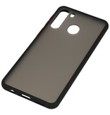 Color combination Hard Case for Samsung Galaxy A21 Black