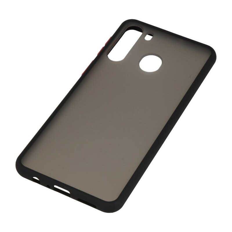 Color combination Hard Case for Samsung Galaxy A21 Black