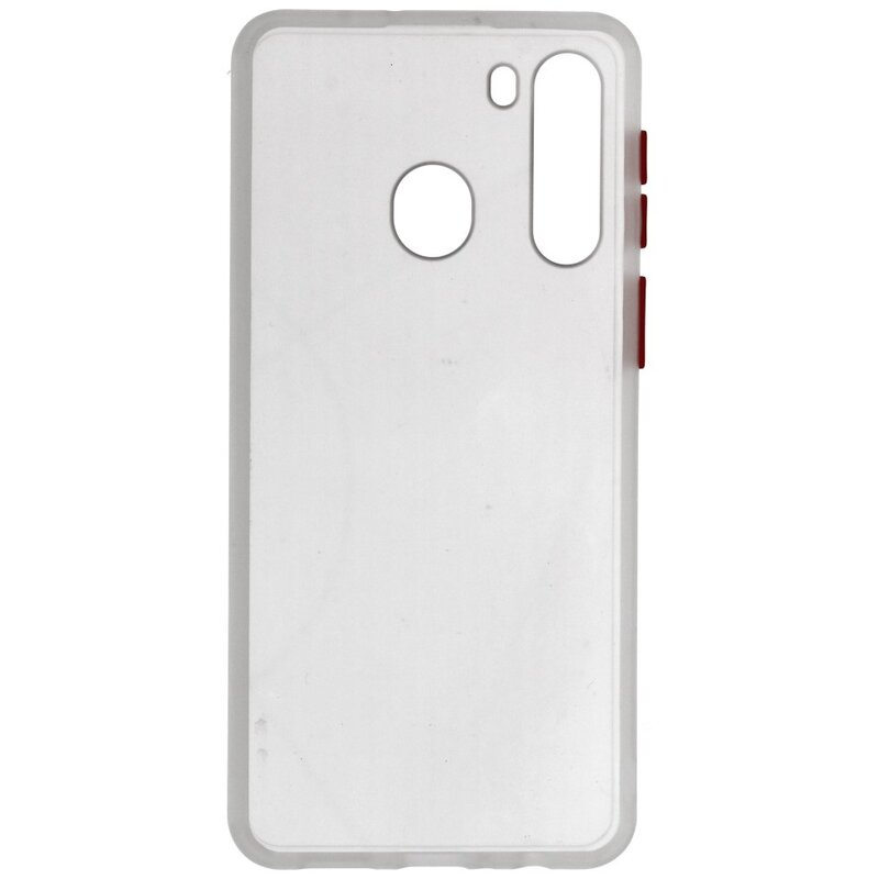 Kleurcombinatie Hard Case voor Samsung Galaxy A21 Transparant