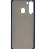 Kleurcombinatie Hard Case voor Samsung Galaxy A21 Blauw