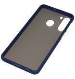 Farbkombination Hard Case für Samsung Galaxy A21 Blau