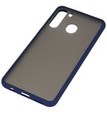 Farbkombination Hard Case für Samsung Galaxy A21 Blau