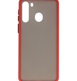 Kleurcombinatie Hard Case voor Samsung Galaxy A21 Rood