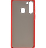 Farbkombination Hard Case für Samsung Galaxy A21 Red