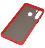 Farbkombination Hard Case für Samsung Galaxy A21 Red