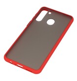 Farbkombination Hard Case für Samsung Galaxy A21 Red