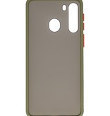 Farbkombination Hard Case für Samsung Galaxy A21 Grün