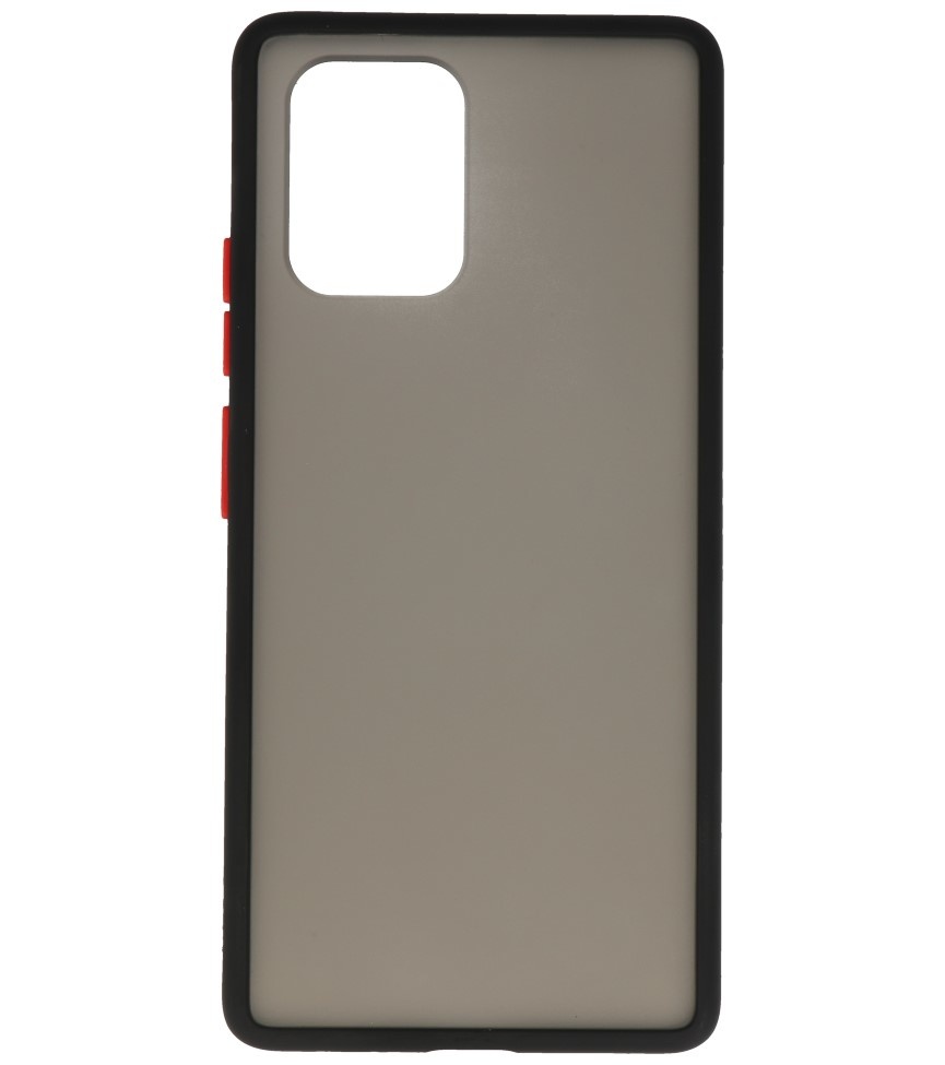 Kleurcombinatie Hard Case voor Samsung Galaxy A81 / Note 10 Lite Zwart