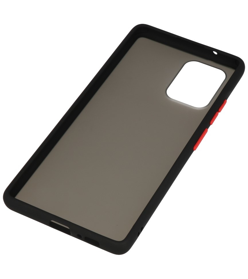 Kleurcombinatie Hard Case voor Samsung Galaxy A81 / Note 10 Lite Zwart