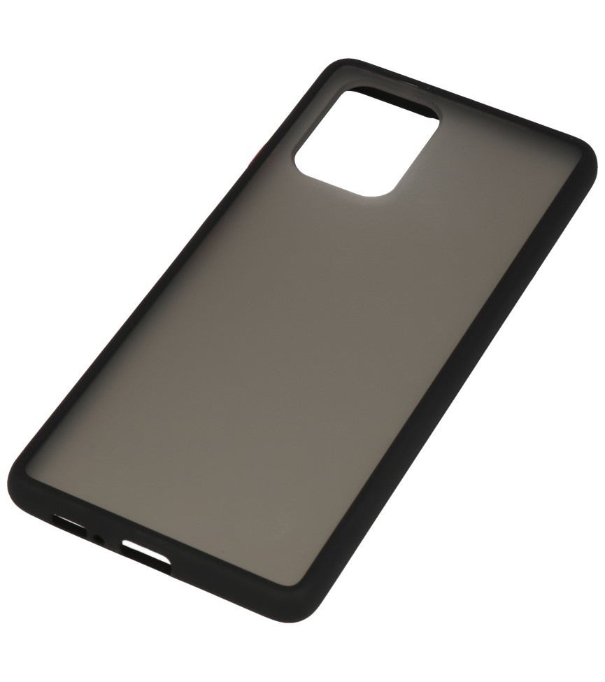 Kleurcombinatie Hard Case voor Samsung Galaxy A81 / Note 10 Lite Zwart