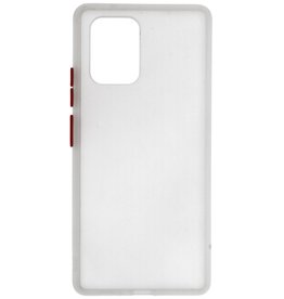 Farbkombination Hard Case für Samsung Galaxy A81 Transparent