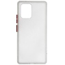 Farbkombination Hard Case für Samsung Galaxy A81 Transparent