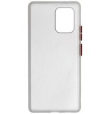 Funda rígida combinada de colores para Samsung Galaxy A81 Transparente