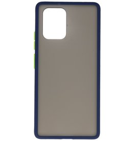 Farbkombination Hard Case für Samsung Galaxy A81 Blau