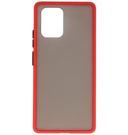 Farbkombination Hard Case für Samsung Galaxy A81 Red